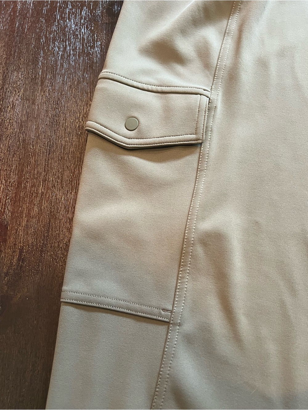 Athleta Venice High Rise Cargo Jogger Sz M Moss Sculptek Light All-way Stretch - Picture 6 of 13